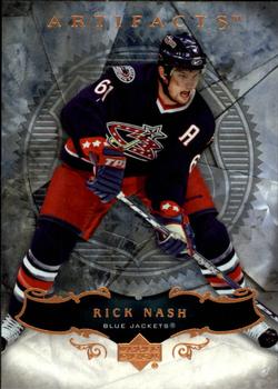 #72 Rick Nash - Columbus Blue Jackets - 2006-07 Upper Deck Artifacts Hockey