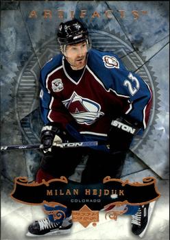 #75 Milan Hejduk - Colorado Avalanche - 2006-07 Upper Deck Artifacts Hockey