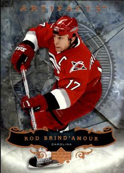 #83 Rod Brind'Amour - Carolina Hurricanes - 2006-07 Upper Deck Artifacts Hockey