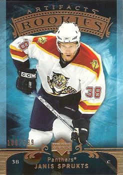 #243 Janis Sprukts - Florida Panthers - 2006-07 Upper Deck Artifacts Hockey