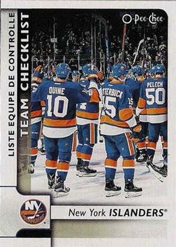 #579 New York Islanders - New York Islanders - 2017-18 O-Pee-Chee Hockey