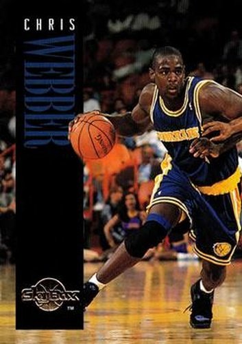 #57 Chris Webber - Golden State Warriors - 1994-95 SkyBox Premium Basketball