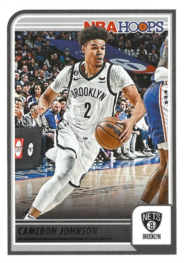 #57 Cameron Johnson - Brooklyn Nets - 2023-24 Hoops Basketball