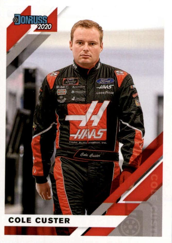 #57 Cole Custer - Stewart-Haas Racing with Biagi DenBeste - 2020 Donruss Racing