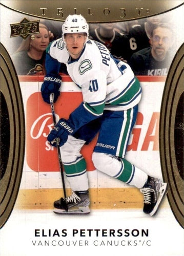#57 Elias Pettersson - Vancouver Canucks - 2022-23 Upper Deck Trilogy Hockey