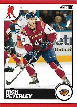 #57 Rich Peverley - Atlanta Thrashers - 2010-11 Score Hockey