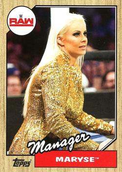 #57 Maryse - 2017 Topps WWE Heritage Wrestling