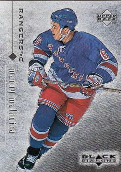 #57 Manny Malhotra - New York Rangers - 1998-99 Upper Deck Black Diamond Hockey