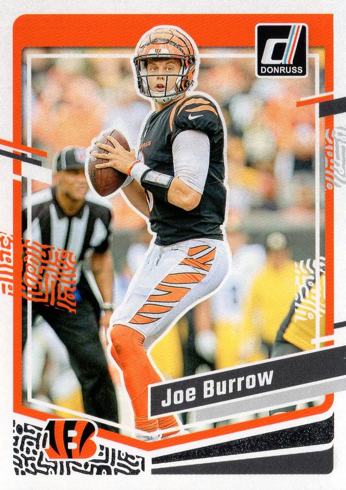 #57 Joe Burrow - Cincinnati Bengals - 2023 Donruss Football