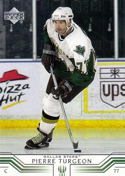 #57 Pierre Turgeon - Dallas Stars - 2001-02 Upper Deck Hockey