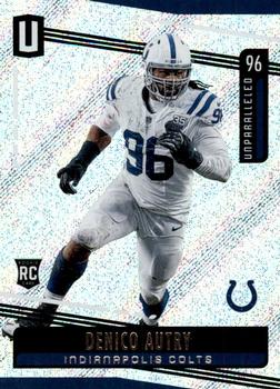 #57 Denico Autry - Indianapolis Colts - 2019 Panini Unparalleled Football