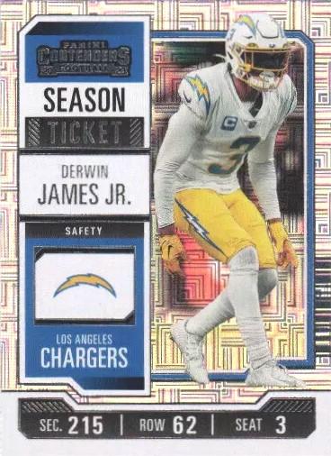 #57 Derwin James Jr. - Los Angeles Chargers - 2023 Panini Contenders Football