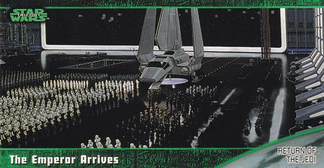 #57 The Emperor Arrives - 1997 Topps Widevision Star Wars Trilogy