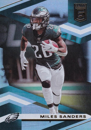 #57 Miles Sanders - Philadelphia Eagles - 2020 Donruss Elite Football
