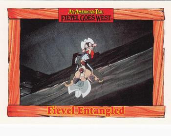 #57 Fievel Entangled - 1991 Impel An American Tail: Fievel Goes West