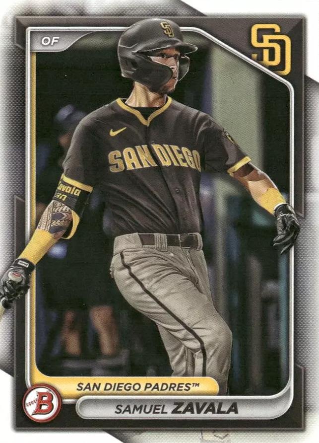 #BP-57 Samuel Zavala - San Diego Padres - 2024 Bowman - Prospects Baseball