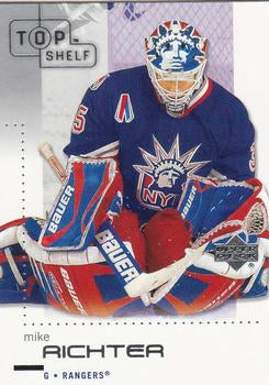 #57 Mike Richter - New York Rangers - 2002-03 Upper Deck Top Shelf Hockey