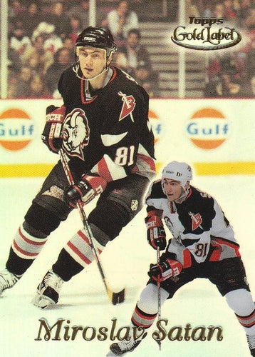 #57 Miroslav Satan - Buffalo Sabres - 1999-00 Topps Gold Label Hockey