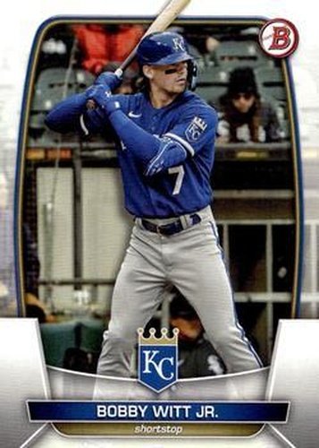 #57 Bobby Witt Jr. - Kansas City Royals - 2023 Bowman Baseball