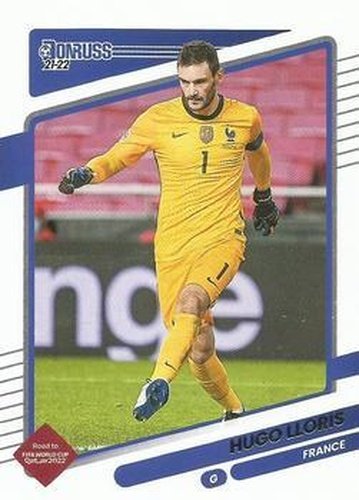 #57 Hugo Lloris - France - 2021-22 Donruss Road to FIFA World Cup Qatar 2022 Soccer