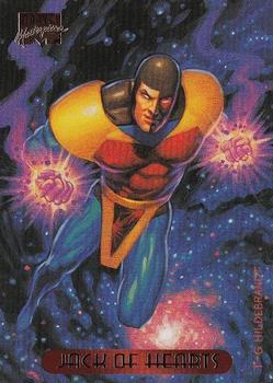 #57 Jack of Hearts - 1994 Fleer Marvel Masterpieces Hildebrandt Brothers
