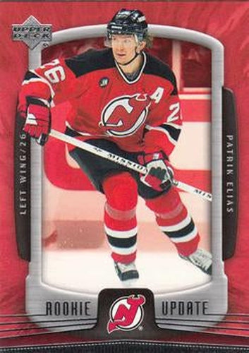 #57 Patrik Elias - New Jersey Devils - 2005-06 Upper Deck Rookie Update Hockey