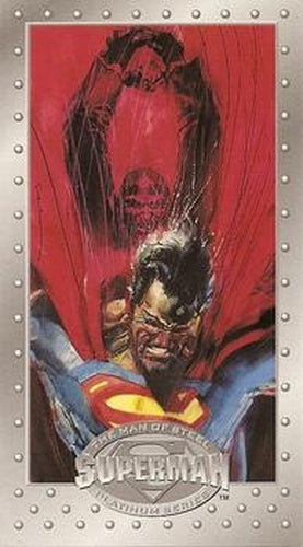 #57 Luthor Triumphant! - 1994 SkyBox Superman Man of Steel Platinum Series