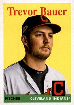 #57 Trevor Bauer - Cleveland Indians - 2019 Topps Archives Baseball