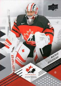 #57 Mathis Rousseau - Canada - 2024 Upper Deck Team Canada Juniors Hockey