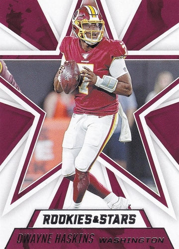 #57 Dwayne Haskins - Washington Football Team - 2020 Panini Rookies & Stars Football