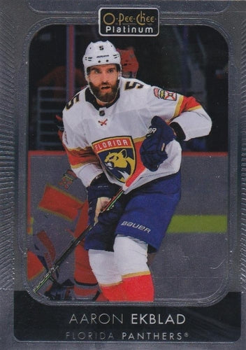 #57 Aaron Ekblad - Florida Panthers - 2021-22 O-Pee-Chee Platinum Hockey