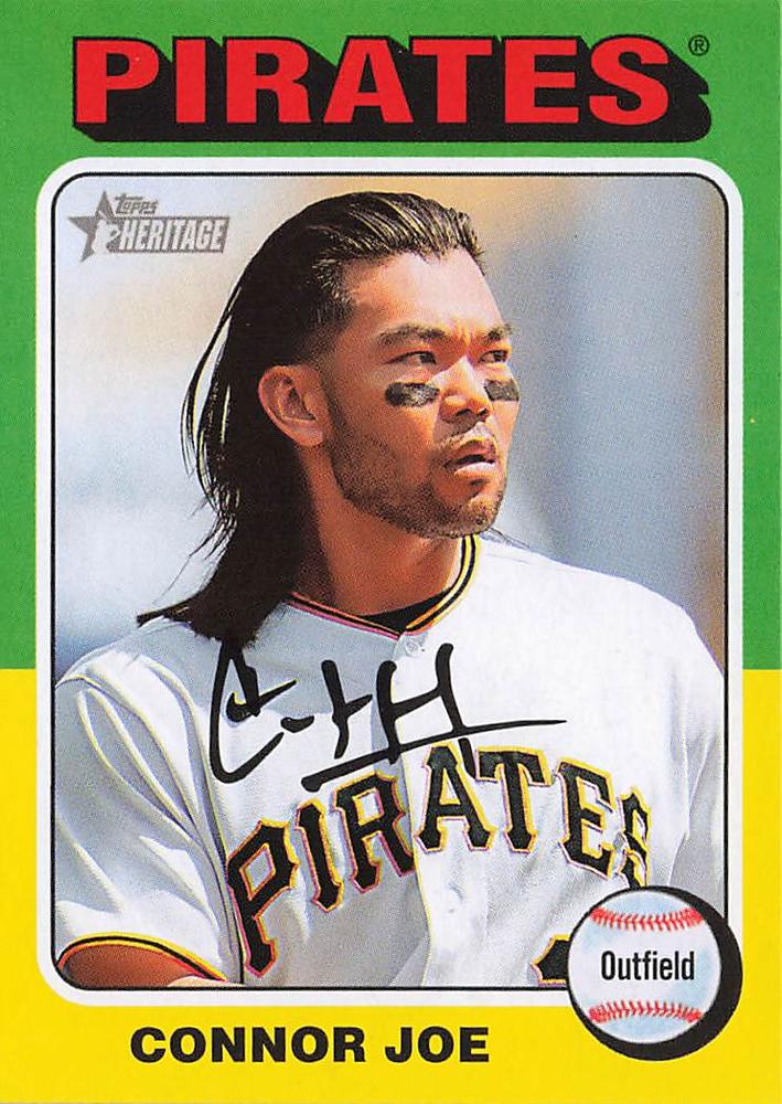 #57 Connor Joe - Pittsburgh Pirates - 2024 Topps Heritage Baseball