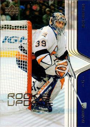 #57 Rick DiPietro - New York Islanders - 2003-04 Upper Deck Rookie Update Hockey