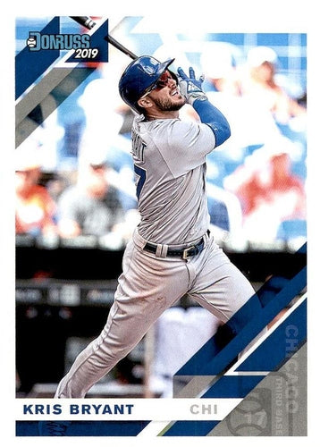 #57a Kris Bryant - Chicago Cubs - 2019 Donruss Baseball