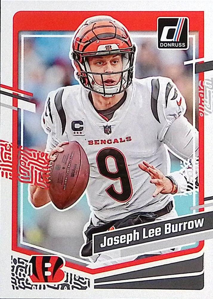 #57b Joe Burrow - Cincinnati Bengals - 2023 Donruss Football
