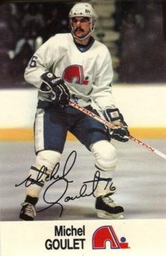 #NNO Michel Goulet - Quebec Nordiques - 1988-89 Esso NHL All-Star Collection Hockey