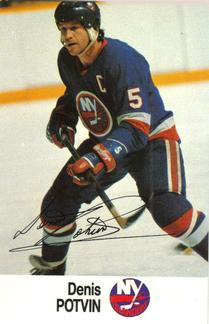 #NNO Denis Potvin - New York Islanders - 1988-89 Esso NHL All-Star Collection Hockey