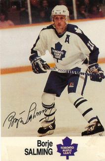 #NNO Borje Salming - Toronto Maple Leafs - 1988-89 Esso NHL All-Star Collection Hockey