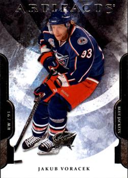 #61 Jakub Voracek - Columbus Blue Jackets -2011-12 Upper Deck Artifacts Hockey