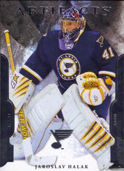 #41 Jaroslav Halak - St. Louis Blues -2011-12 Upper Deck Artifacts Hockey