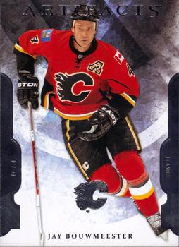 #44 Jay Bouwmeester - Calgary Flames -2011-12 Upper Deck Artifacts Hockey