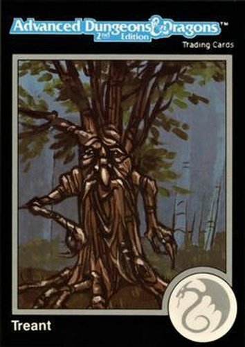 #582 Treant - 1991 TSR Advanced Dungeons & Dragons - Silver