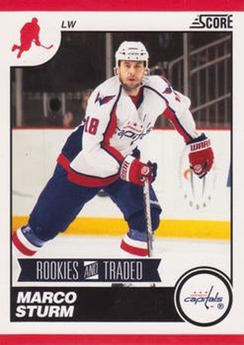 #583 Marco Sturm - Washington Capitals - 2010-11 Score Hockey