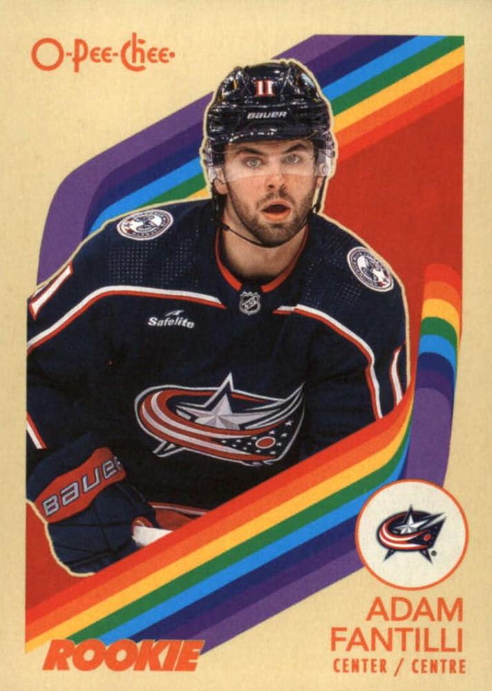 #583 Adam Fantilli - Columbus Blue Jackets - 2023-24 O-Pee-Chee - Retro Hockey