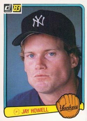 #587 Jay Howell - New York Yankees - 1983 Donruss Baseball