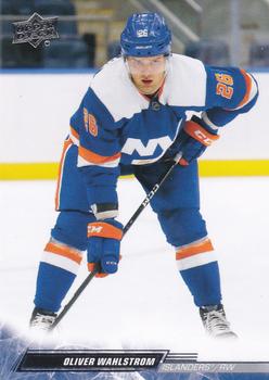 #589 Oliver Wahlstrom - New York Islanders - 2022-23 Upper Deck Hockey