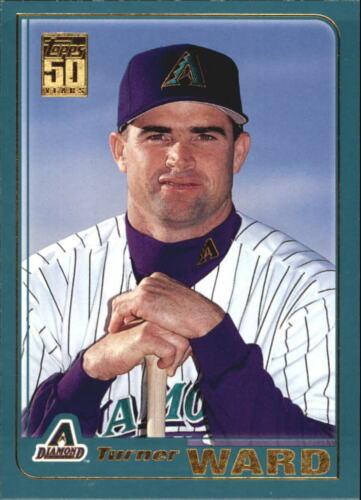 #589 Turner Ward - Arizona Diamondbacks - 2001 Topps Baseball