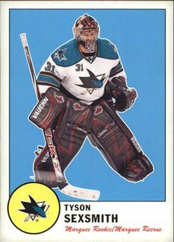 #589 Tyson Sexsmith - San Jose Sharks - 2012-13 O-Pee-Chee - Retro Hockey