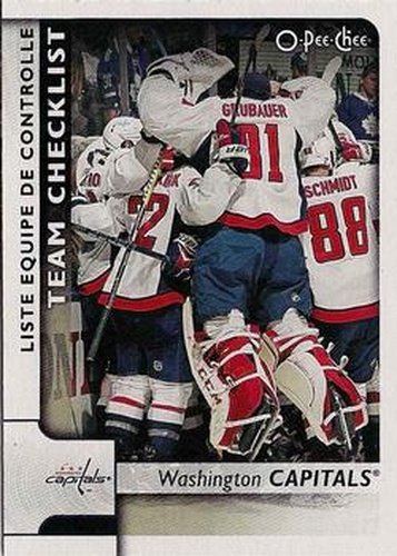 #589 Washington Capitals - Washington Capitals - 2017-18 O-Pee-Chee Hockey