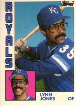 #58T Lynn Jones - Kansas City Royals - 1984 Topps Traded Baseball